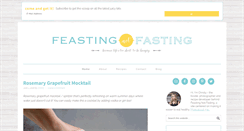 Desktop Screenshot of feastingnotfasting.com
